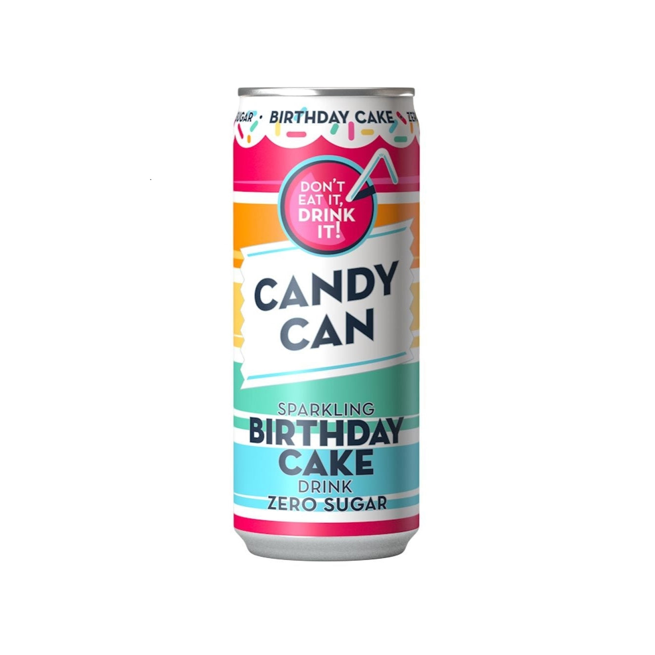 Candy Can Birthday Cake 